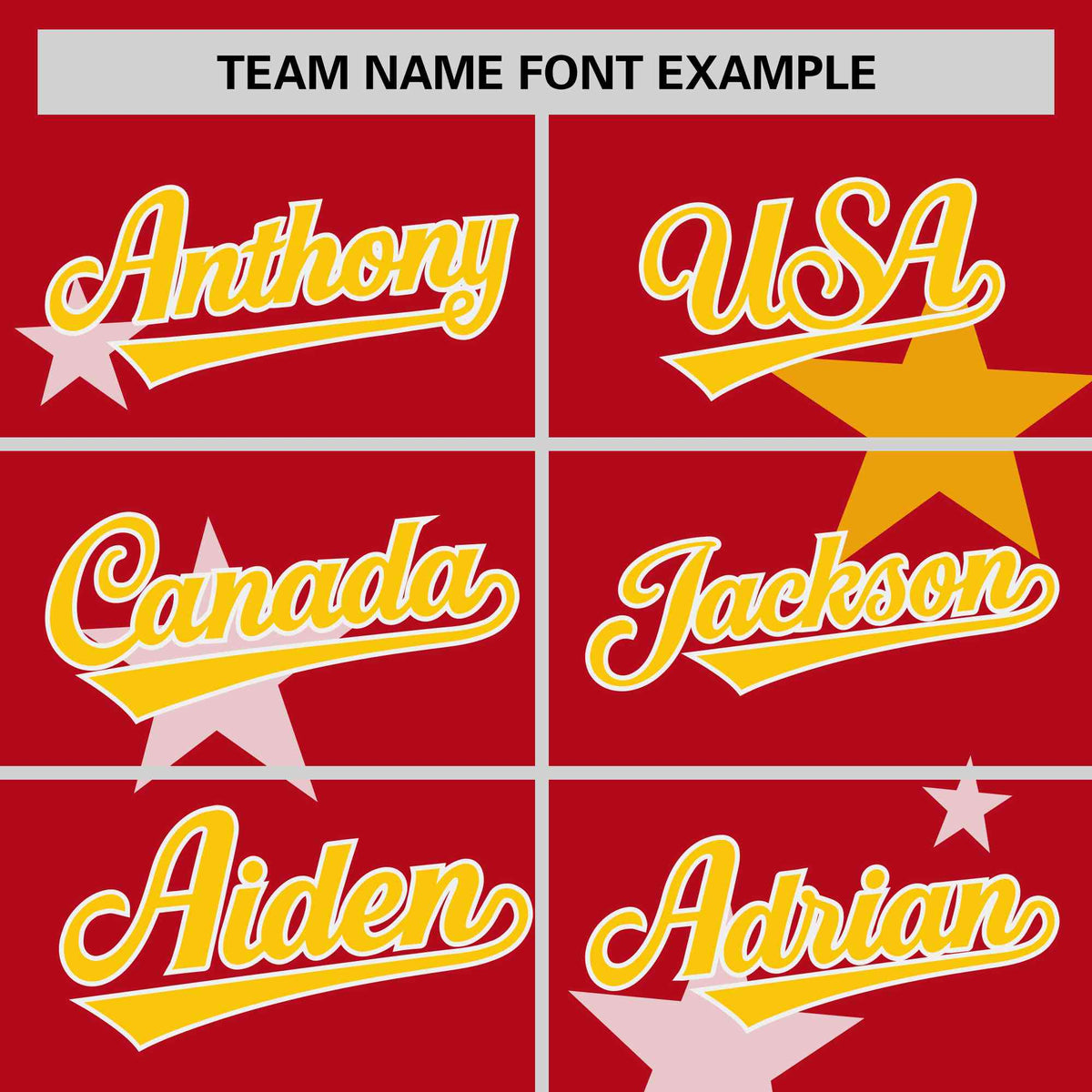 Custom Red Gold Personalized Star Graffiti Pattern Authentic Two-Button Baseball Jersey