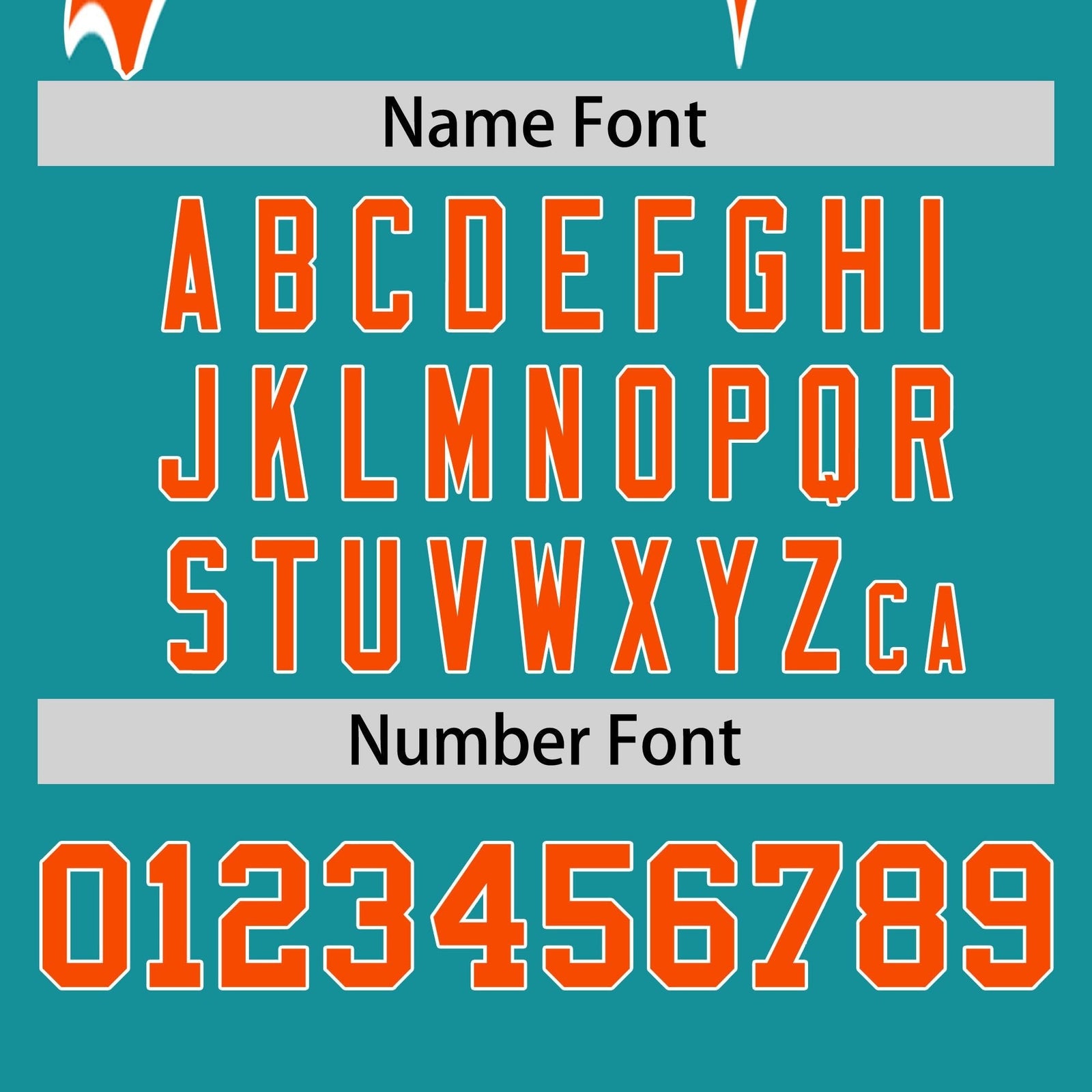 Custom Aqua Orange-White Personalized Horizontal Stripe Authentic Pullover Baseball Jersey