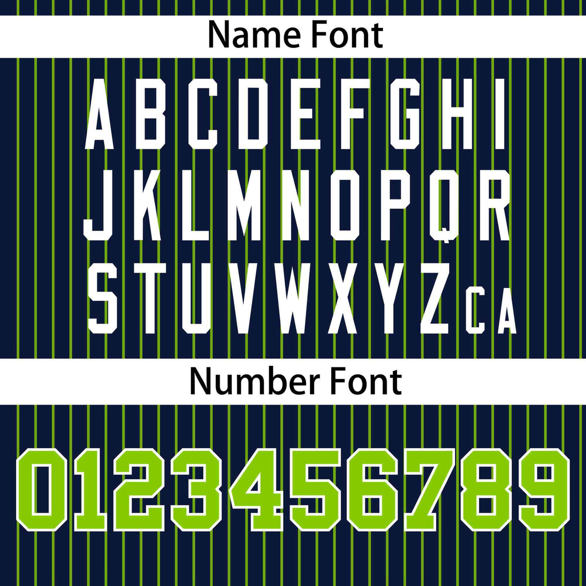Custom Navy Neon Green Stripe Fashion Authentic Pullover Baseball Jersey