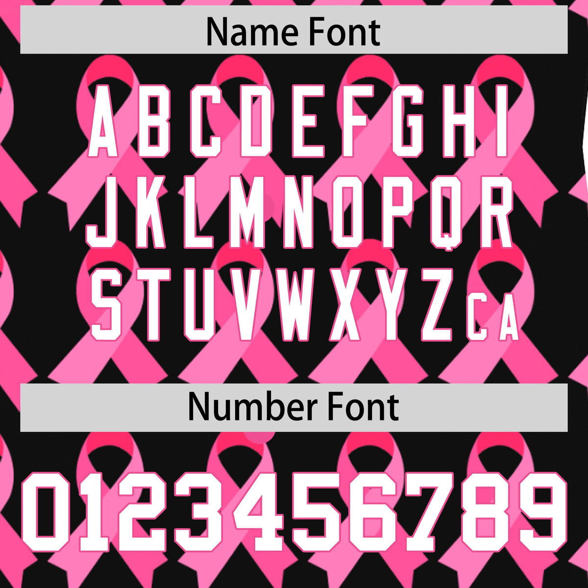 Custom Black Pink Breast Cancer Awareness Month Pink Ribbon Authentic Baseball Jersey for Women