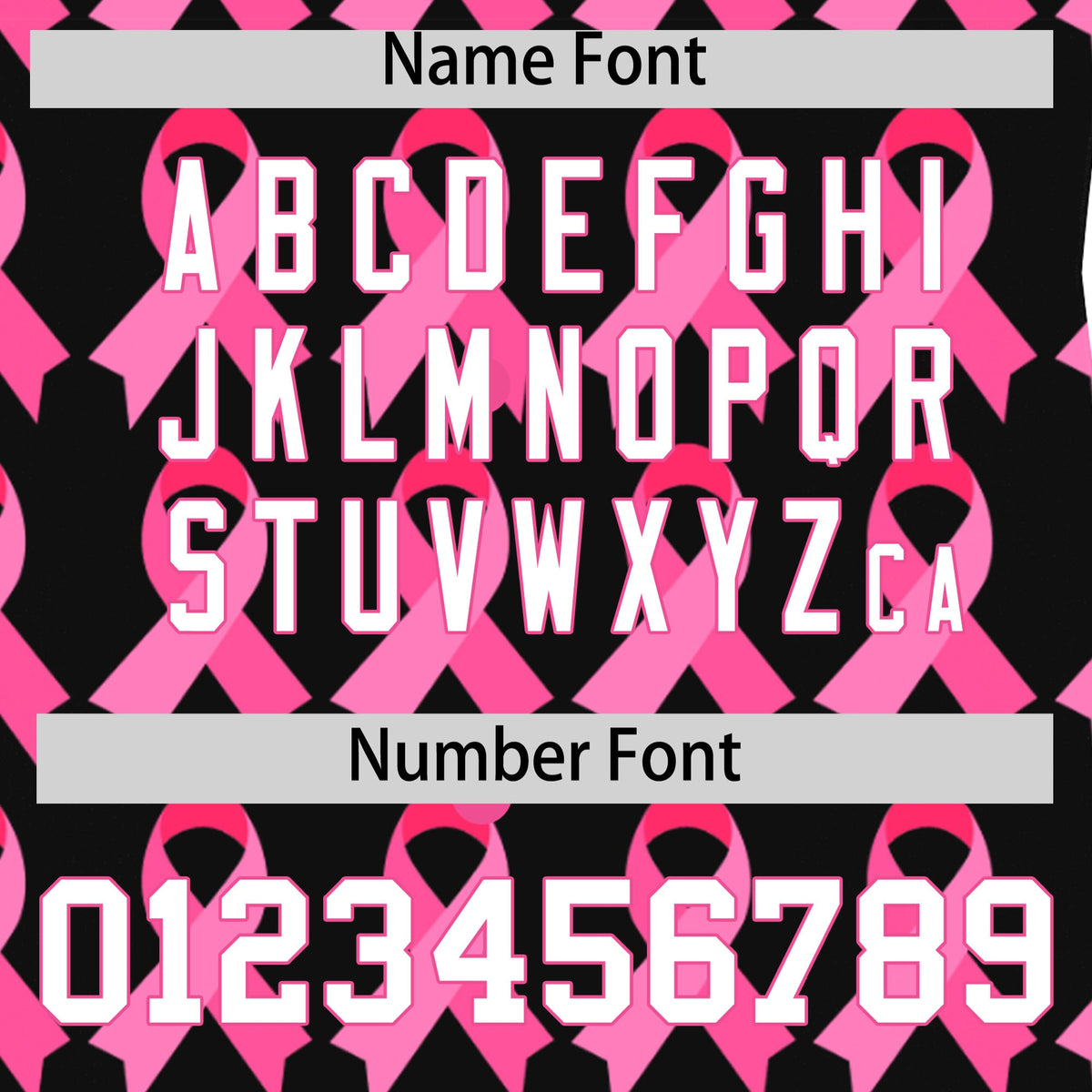 Custom Black Pink Breast Cancer Awareness Month Pink Ribbon Authentic Baseball Jersey for Women