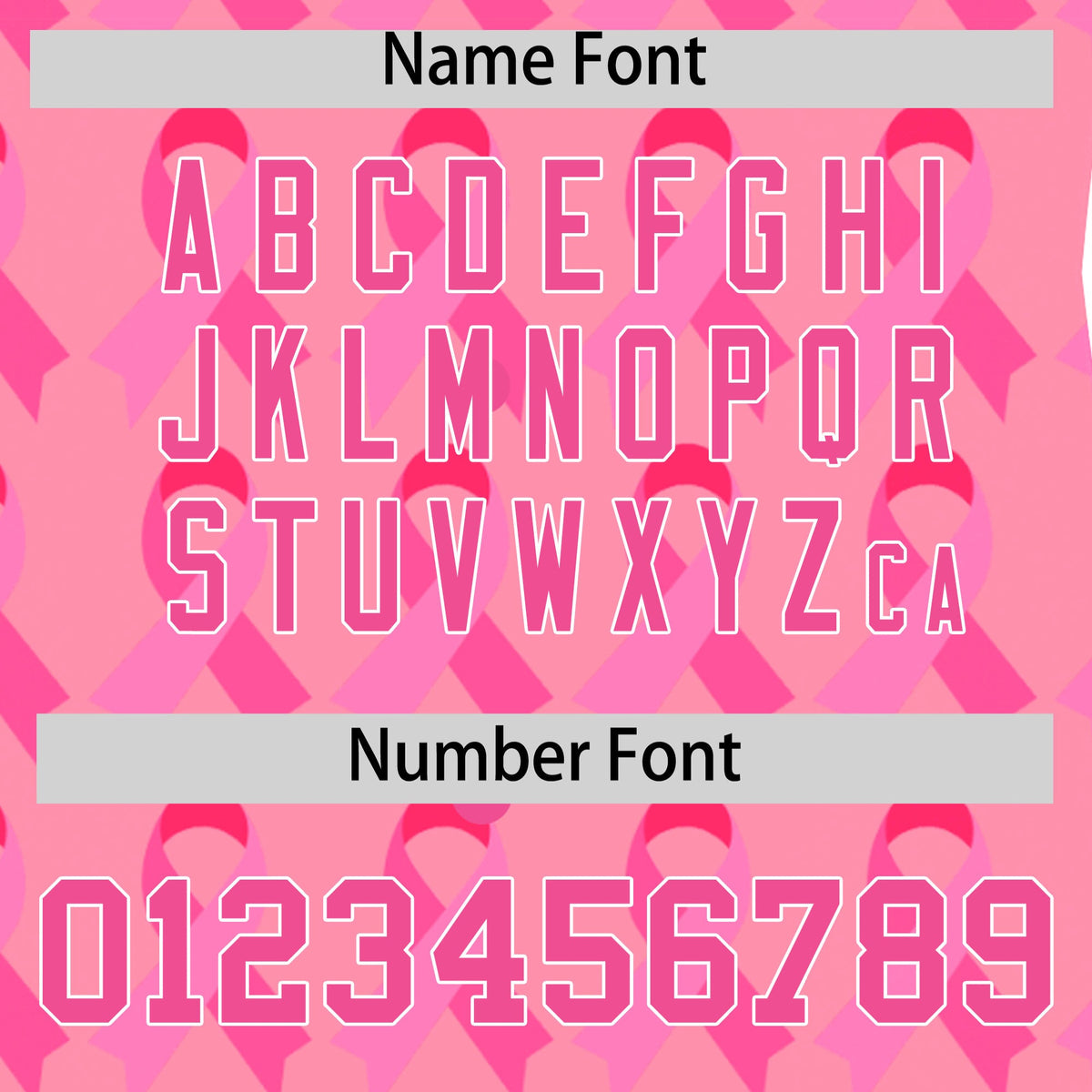 Custom Light Pink Pink Breast Cancer Awareness Month Pink Ribbon Authentic Baseball Jersey for Women