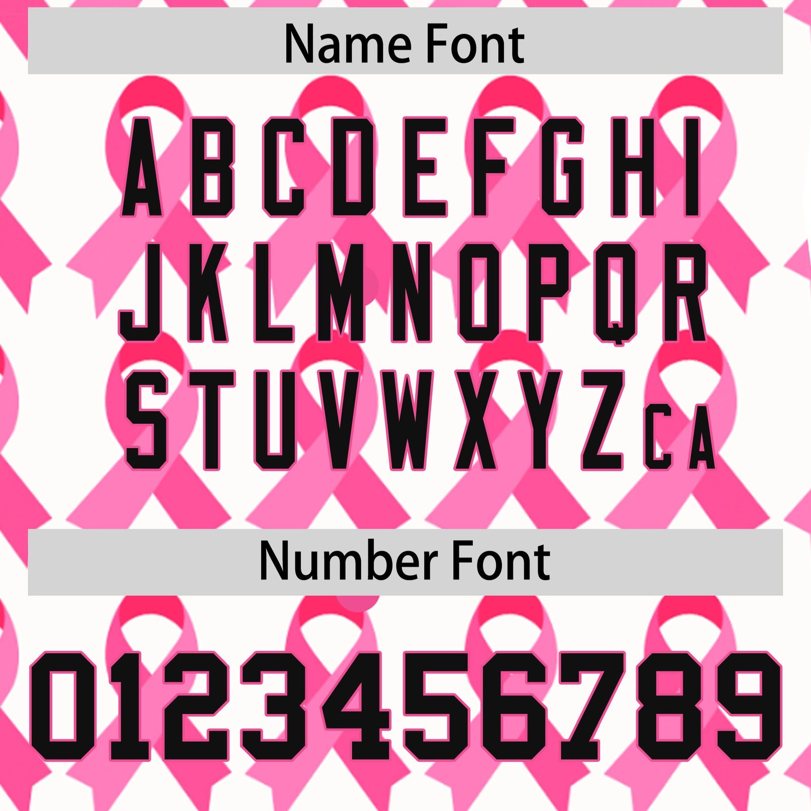 Custom White Black Breast Cancer Awareness Month Pink Ribbon Authentic Baseball Jersey for Women