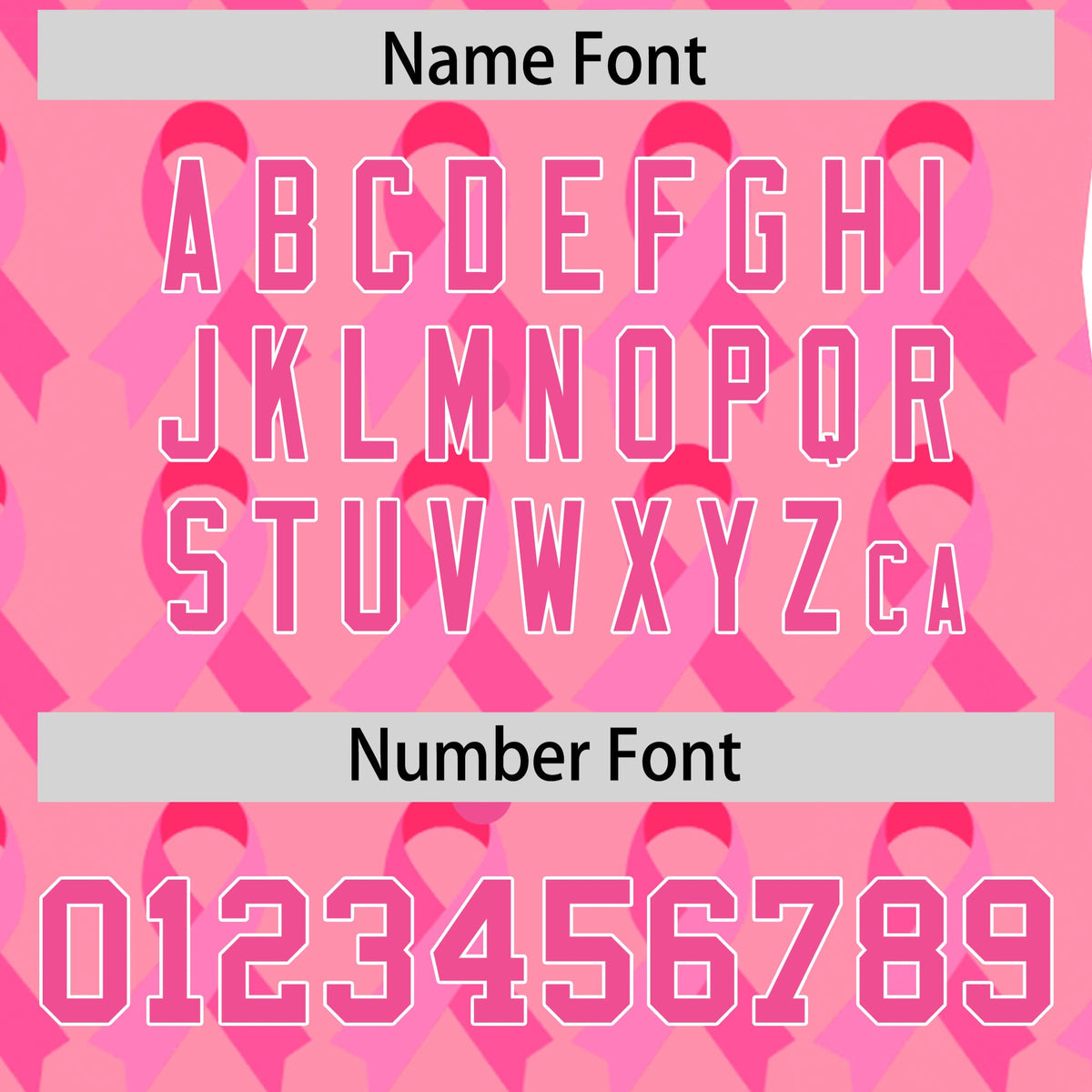Custom Light Pink Pink Breast Cancer Awareness Month Pink Ribbon Authentic Baseball Jersey for Women