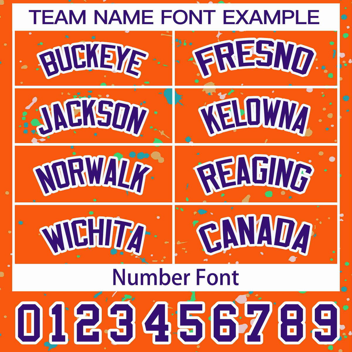 Custom Orange Purple Personalized Splash Graffiti Pattern Dog Jersey