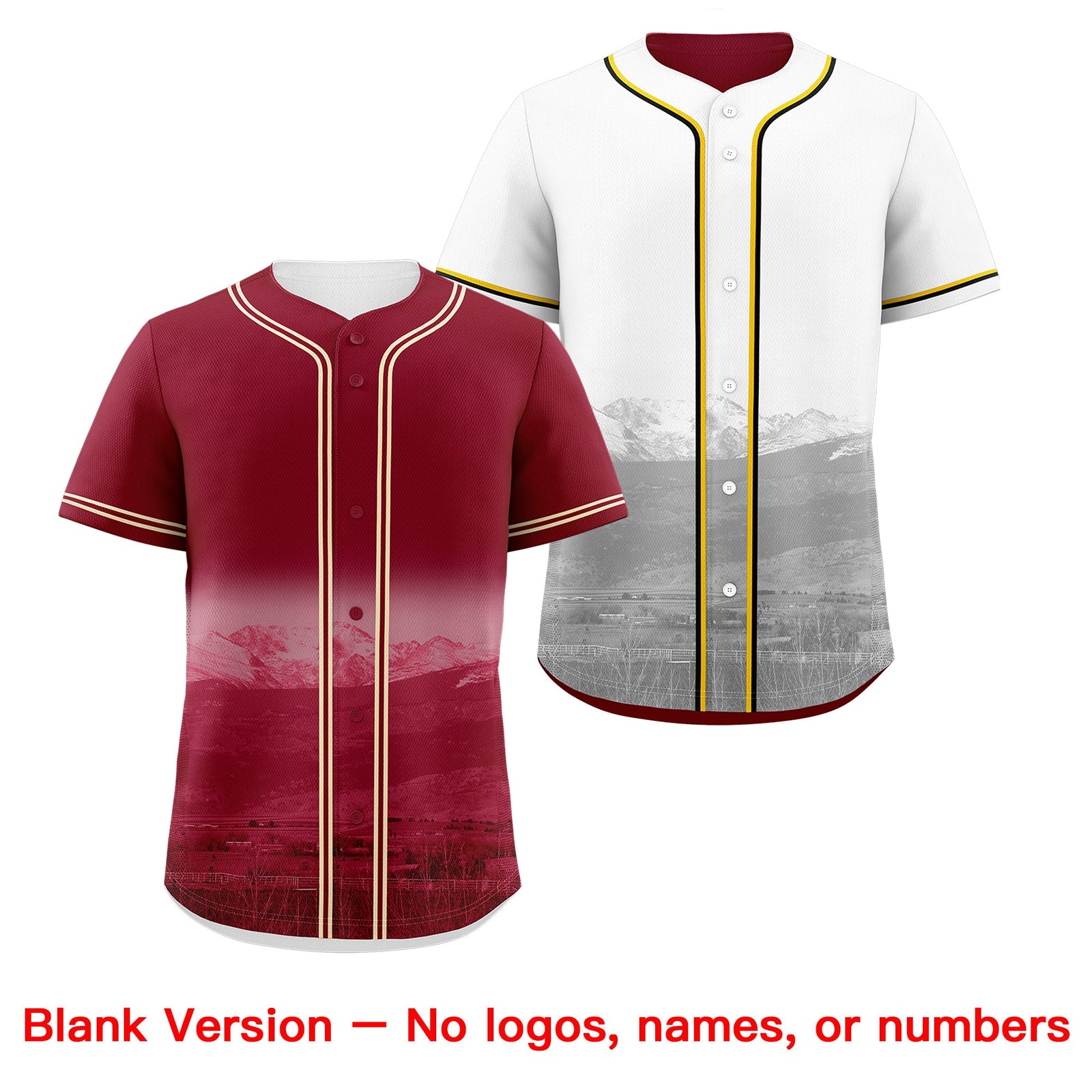 Custom Crimson Light Khaki Reversible City Edition Graffiti Pattern Stretch Fabric Baseball Jersey| KXKSHOP