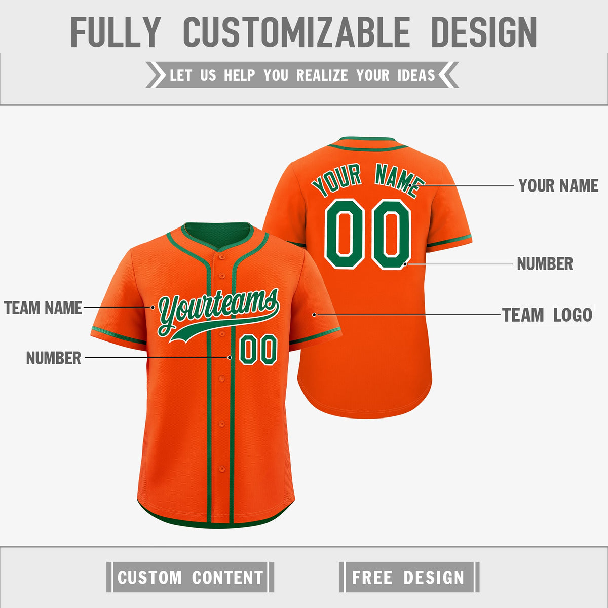 Custom Kelly Green White Reversible Classic Style Moisture-Wicking Baseball Jersey| KXKSHOP