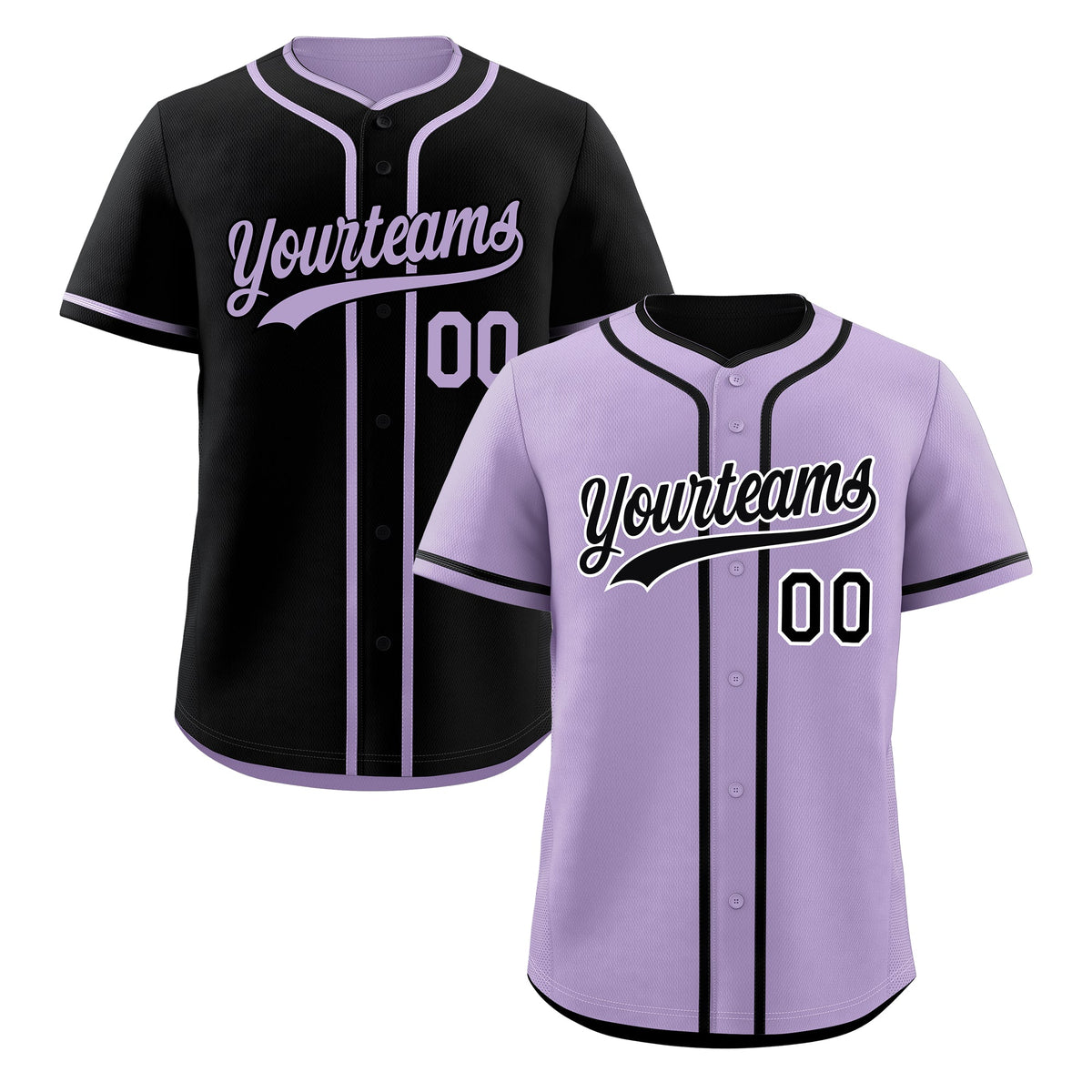 Custom Black Reversible Classic Style Lightweight Baseball Jersey| KXKSHOP