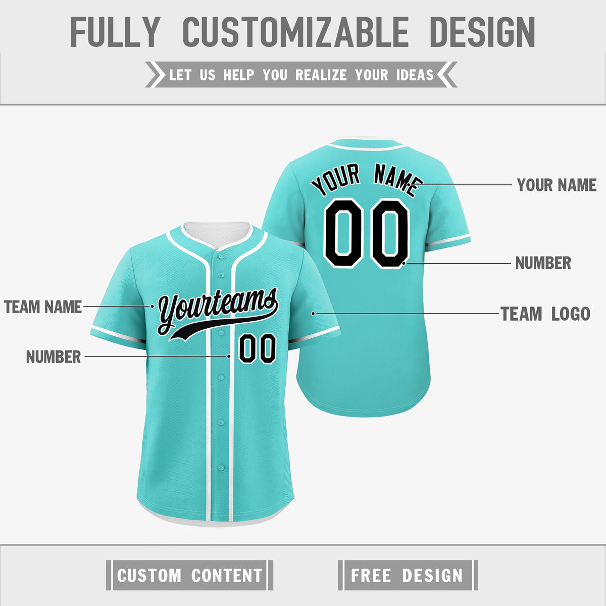 Custom Black White Reversible Classic Style Moisture-Wicking Baseball Jersey| KXKSHOP