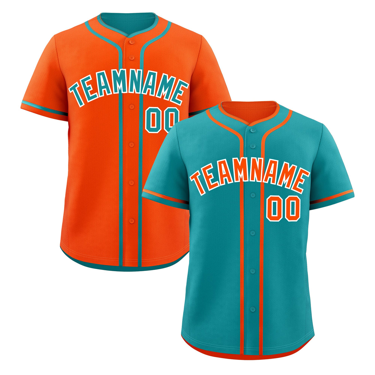 Custom Orange White Reversible Classic Style Moisture-Wicking Baseball Jersey| KXKSHOP