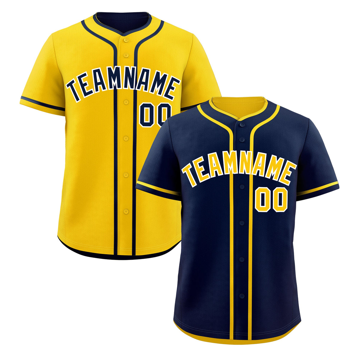 Custom Gold White Reversible Classic Style Moisture-Wicking Baseball Jersey| KXKSHOP