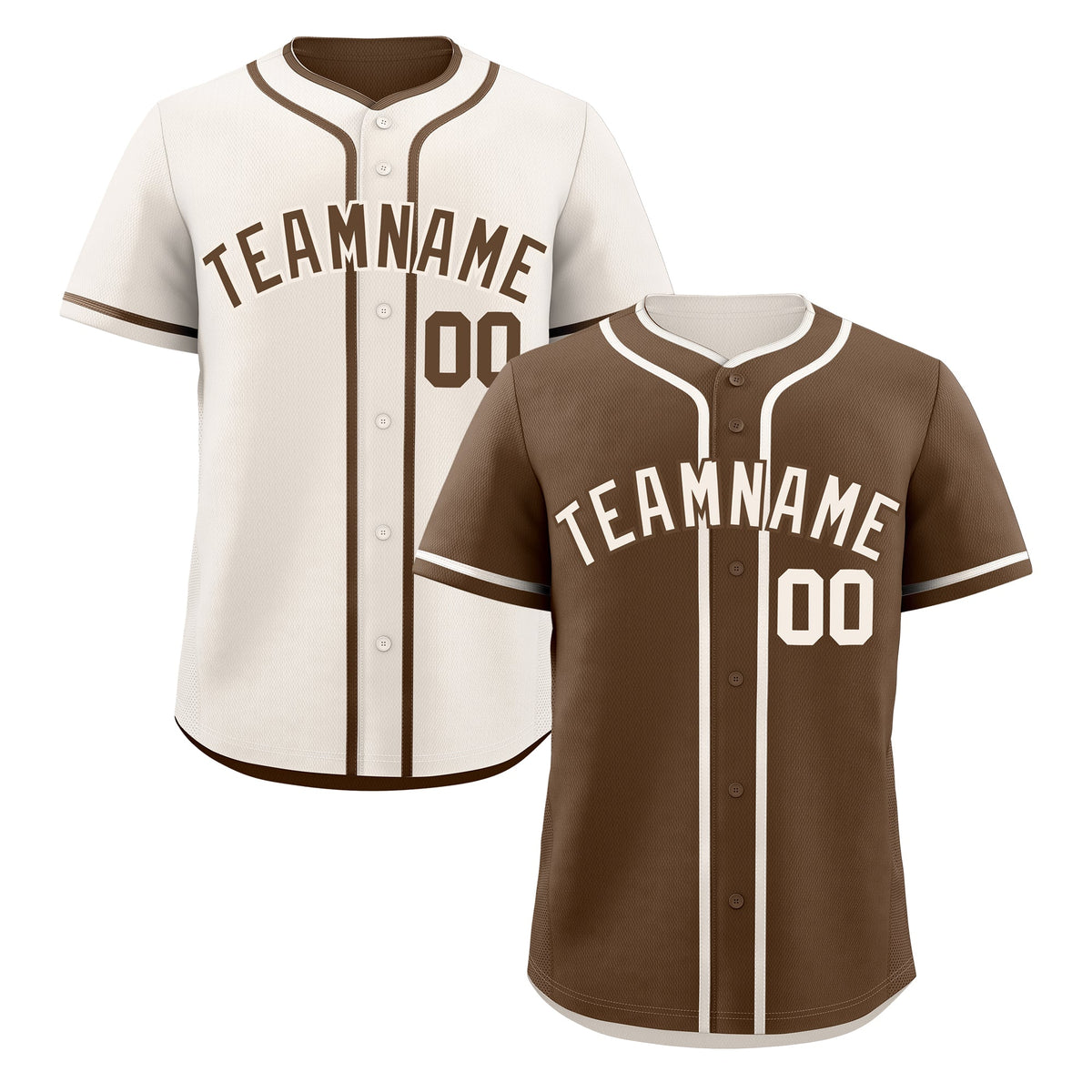 Custom Cream Reversible Classic Style Lightweight Baseball Jersey| KXKSHOP