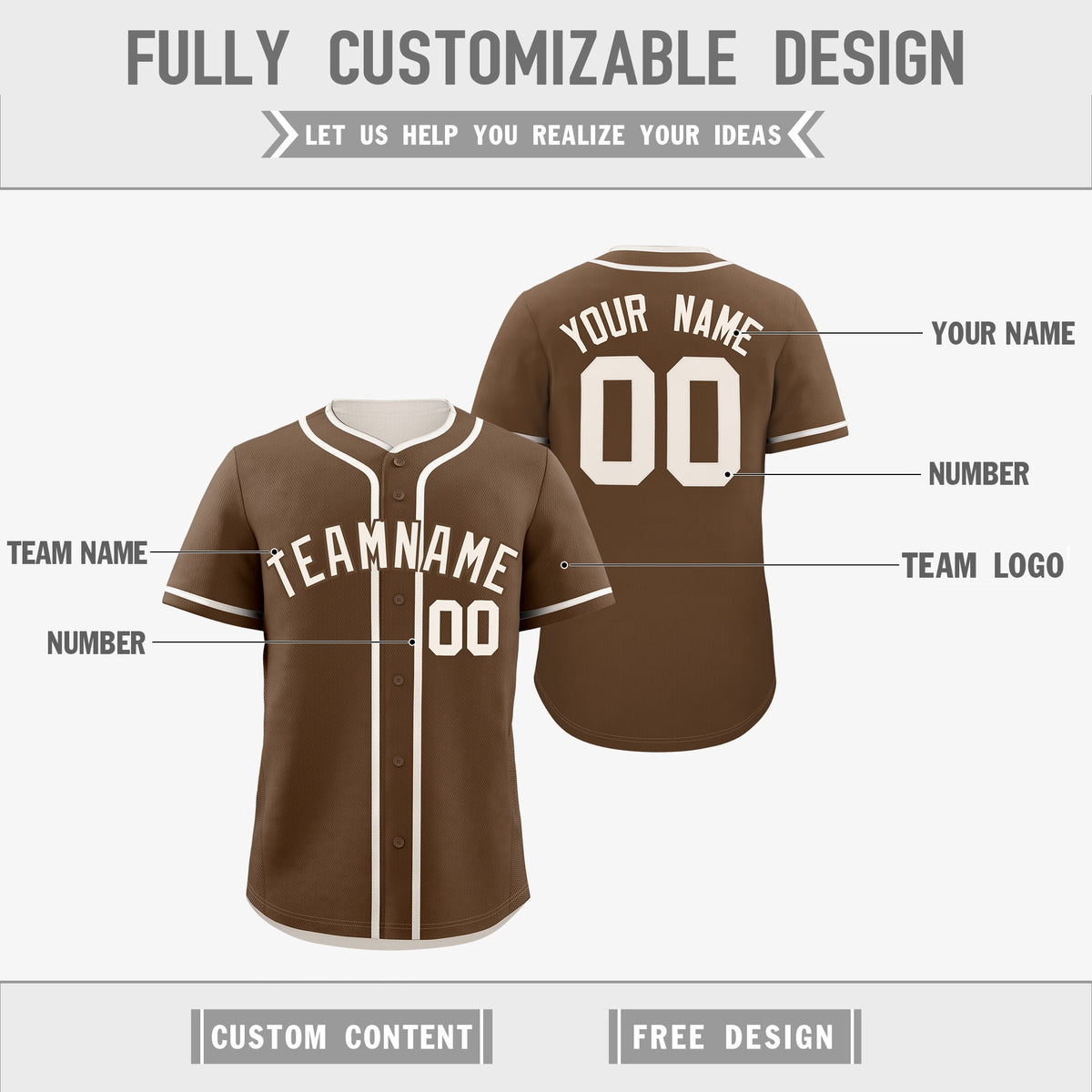 Custom Cream Reversible Classic Style Lightweight Baseball Jersey| KXKSHOP