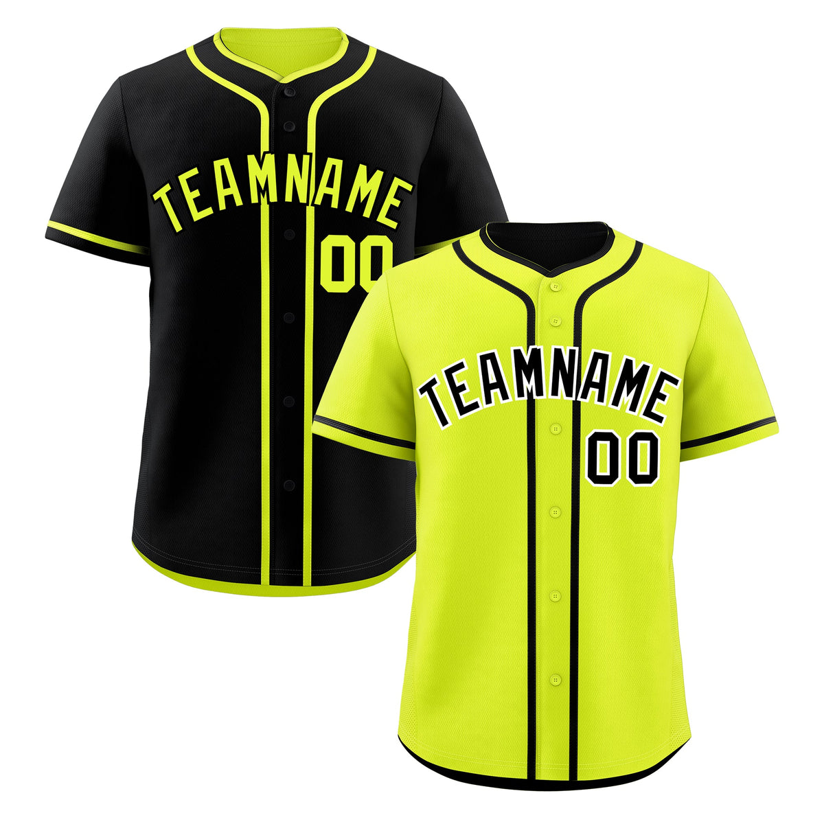 Custom Black Reversible Classic Style Moisture-Wicking Baseball Jersey| KXKSHOP