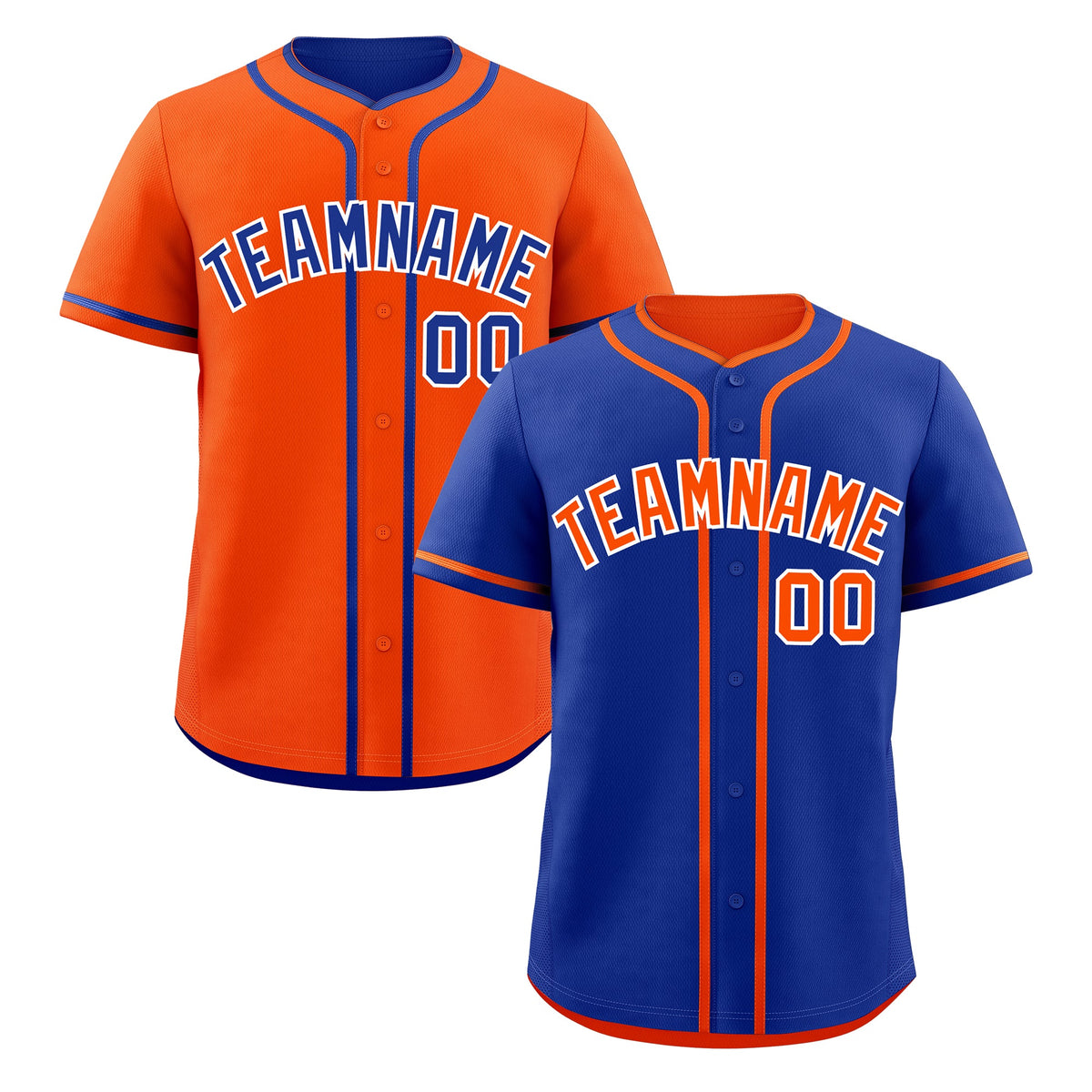 Custom Orange White Reversible Classic Style Lightweight Baseball Jersey| KXKSHOP