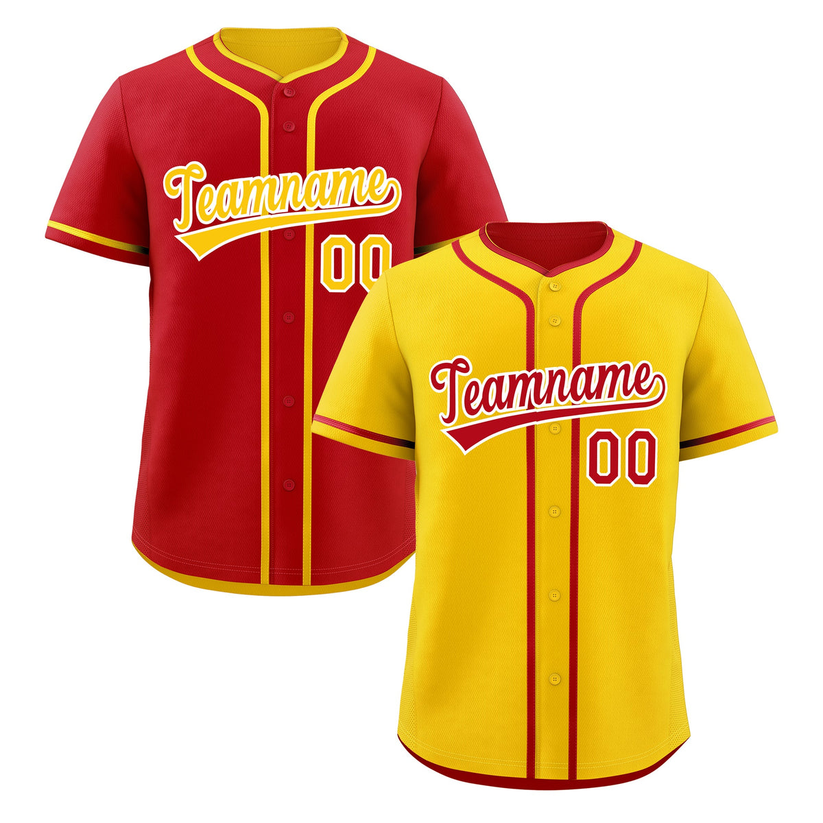 Custom Red White Reversible Classic Style Lightweight Baseball Jersey| KXKSHOP