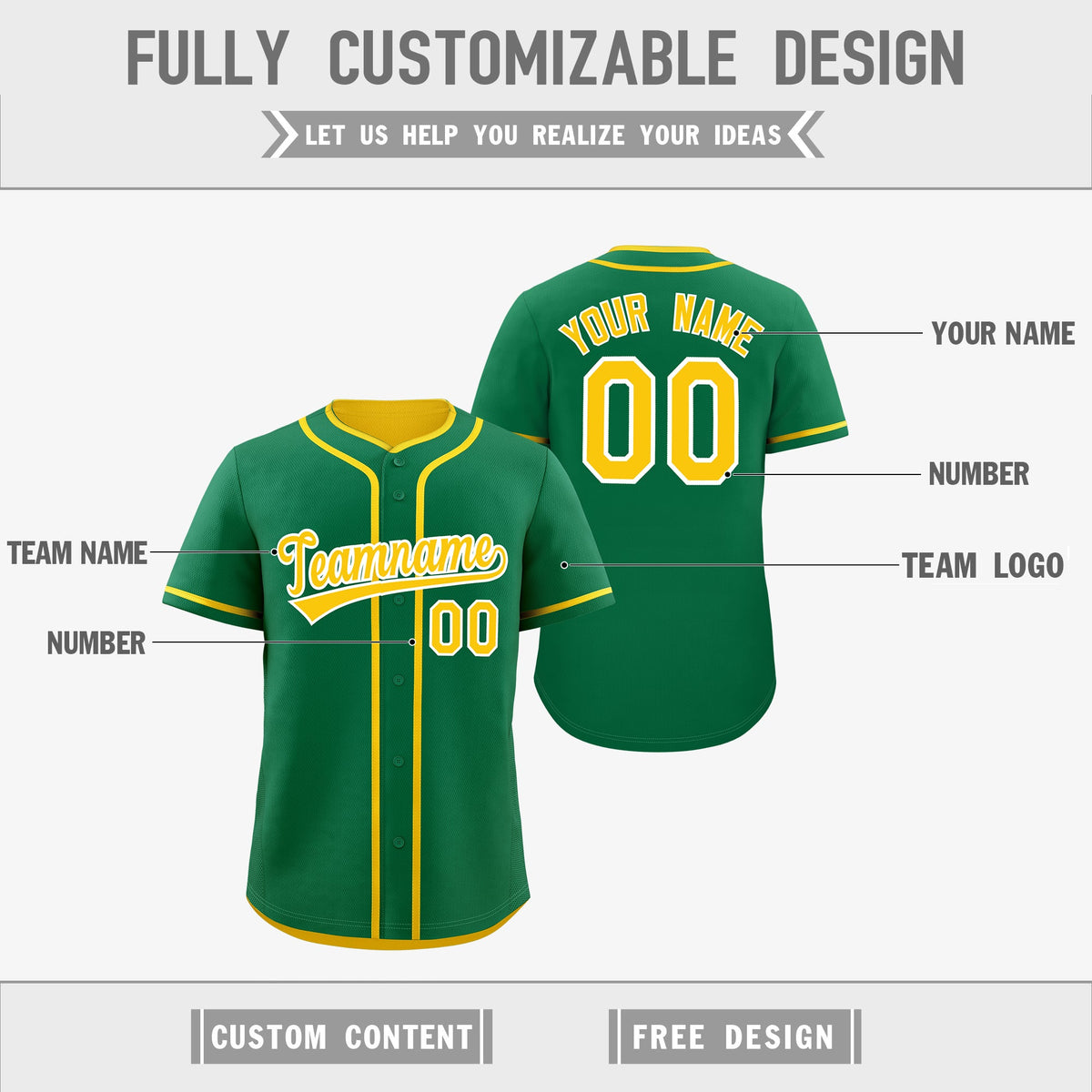 Custom Gold White Reversible Classic Style Lightweight Baseball Jersey| KXKSHOP