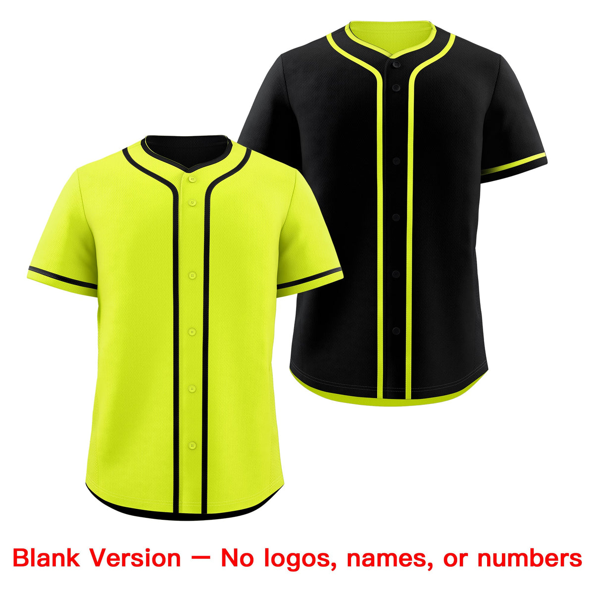 Custom Black Reversible Classic Style Moisture-Wicking Baseball Jersey| KXKSHOP