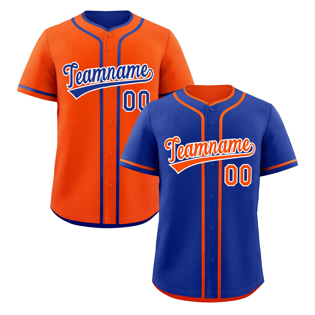 Custom Orange White Reversible Classic Style Lightweight Baseball Jersey| KXKSHOP