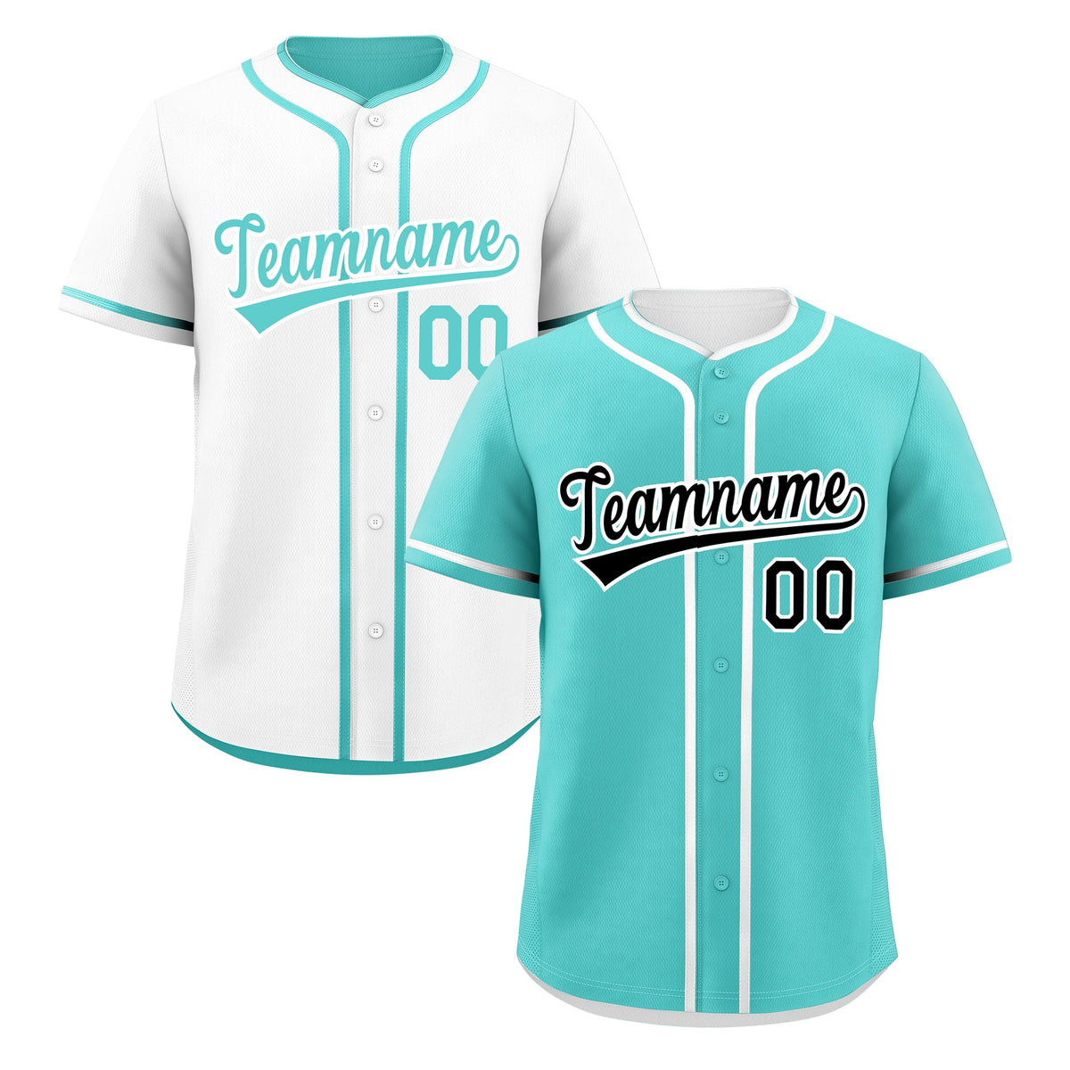 Custom Black White Reversible Classic Style Moisture-Wicking Baseball Jersey| KXKSHOP