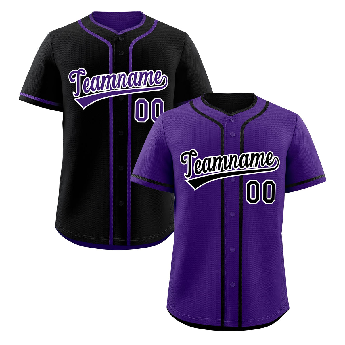 Custom Black White Reversible Classic Style Lightweight Baseball Jersey| KXKSHOP