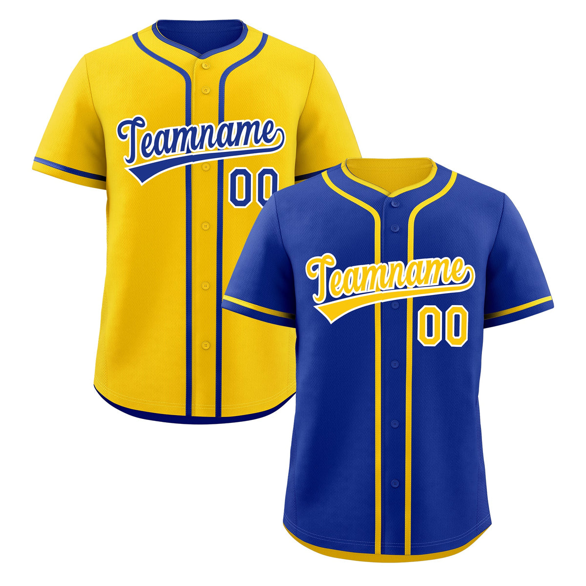 Custom Gold White Reversible Classic Style Lightweight Baseball Jersey| KXKSHOP