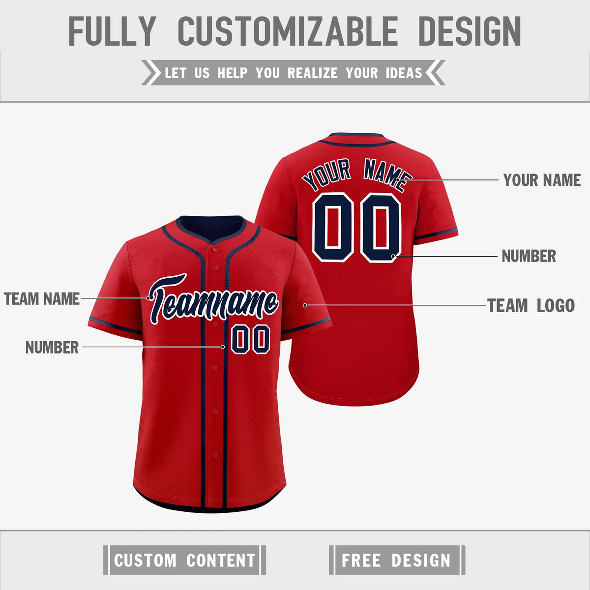 Custom Navy White Reversible Classic Style Moisture-Wicking Baseball Jersey| KXKSHOP