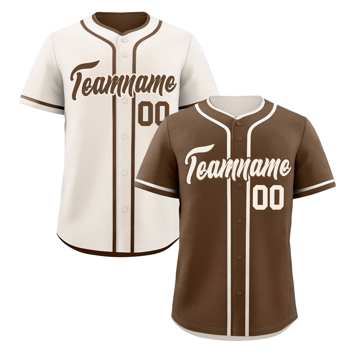Custom Cream Reversible Classic Style Lightweight Baseball Jersey| KXKSHOP