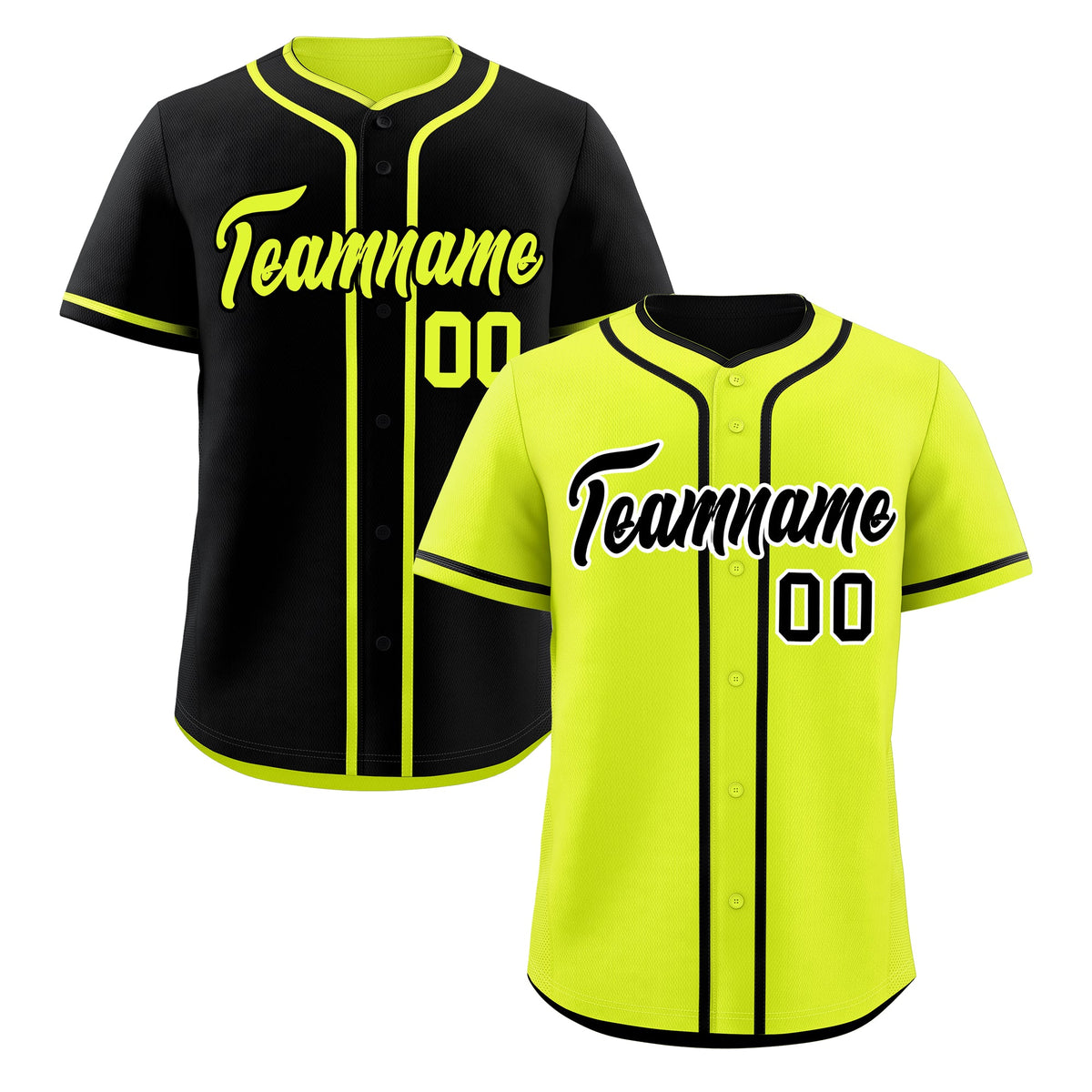 Custom Black Reversible Classic Style Moisture-Wicking Baseball Jersey| KXKSHOP