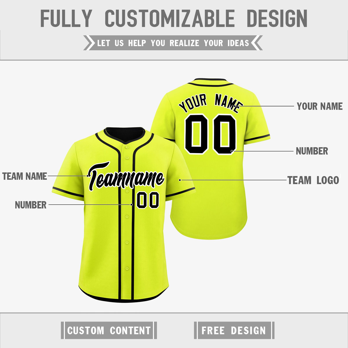 Custom Black Reversible Classic Style Moisture-Wicking Baseball Jersey| KXKSHOP