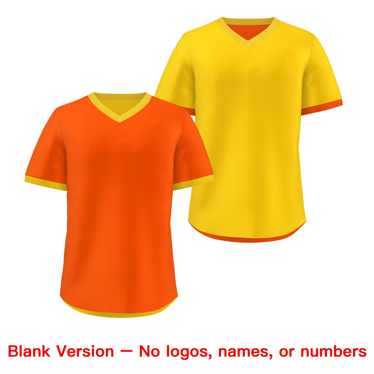 Custom Gold Orange Reversible Classic Style Lightweight Baseball Jersey| KXKSHOP