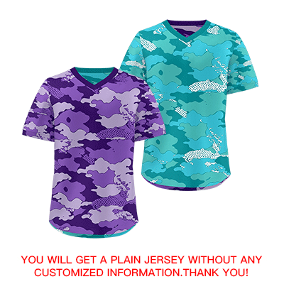 Custom Purple Light Purple Bright Green Reversible Camo Lightweight Baseball Jersey| KXKSHOP