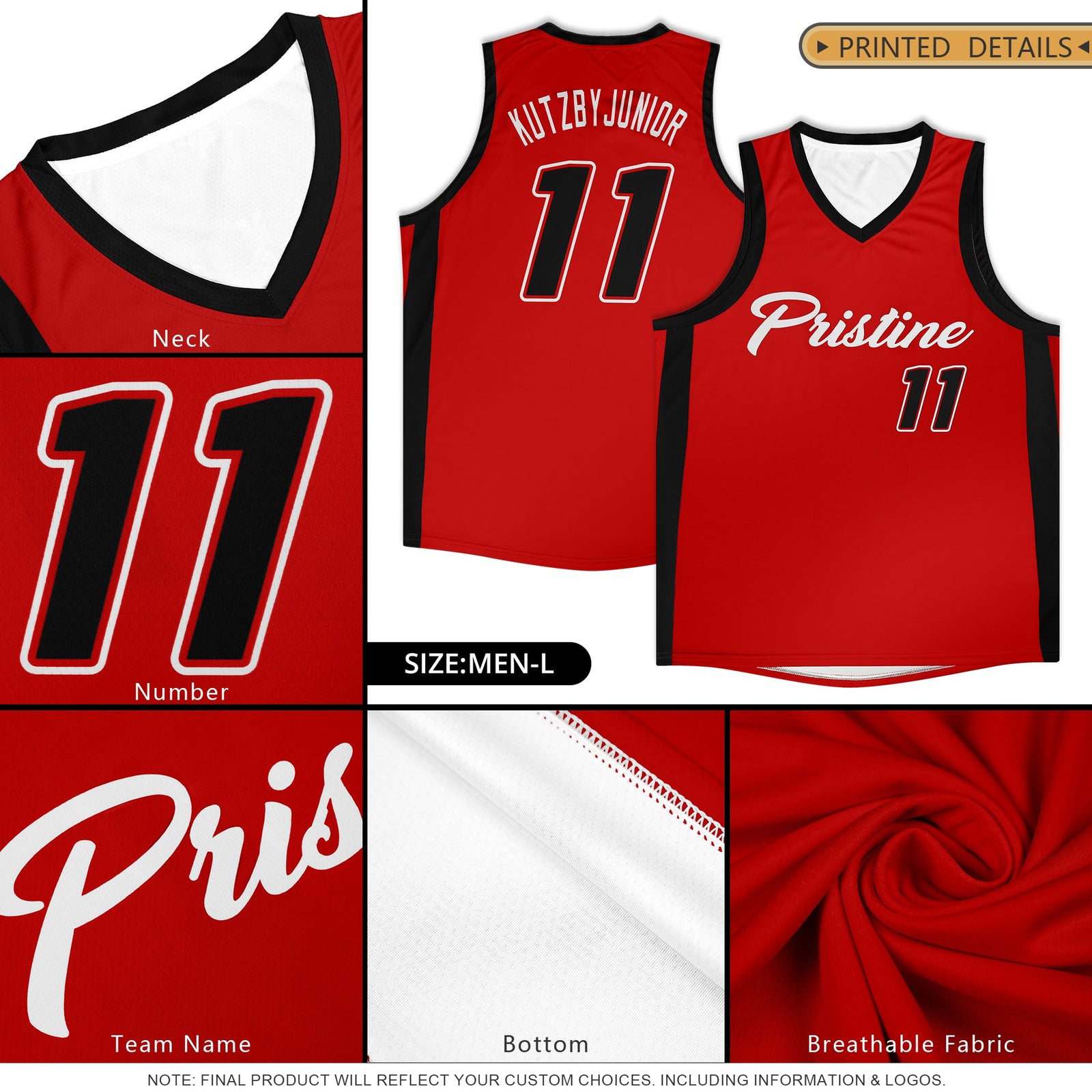Custom White Black Classic Tops Basketball Jersey