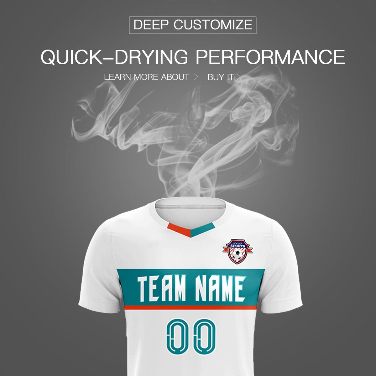Custom White Classic Sports kit Football Shirt Jersey