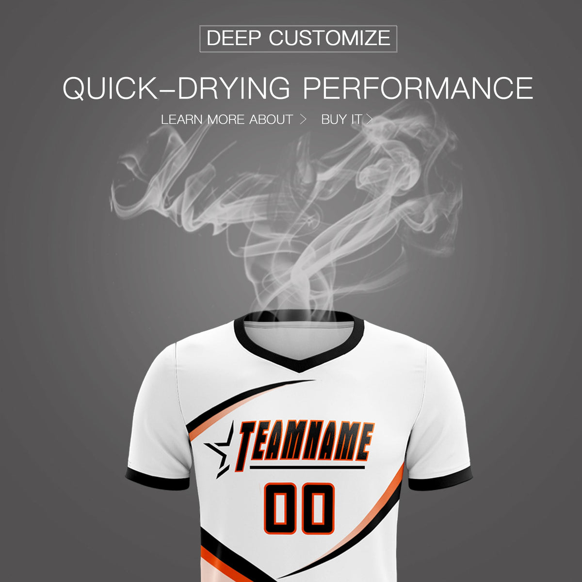 Custom White Black Color Block Training Uniform For Men Soccer Sets Jersey