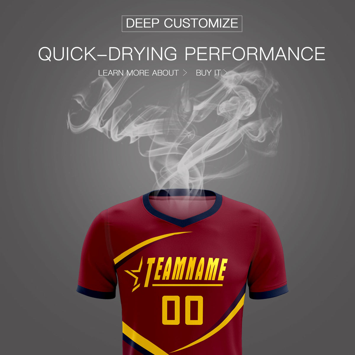 Custom Crimson Navy Color Block Training Uniform For Men Soccer Sets Jersey