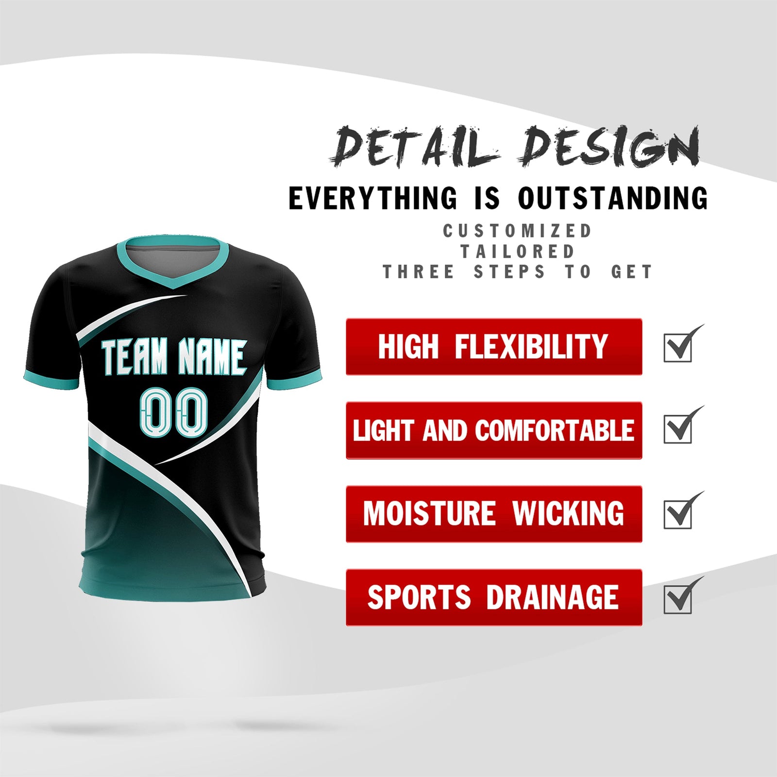 Custom Black Bright Green Color Block Training Uniform For Men Soccer Sets Jersey