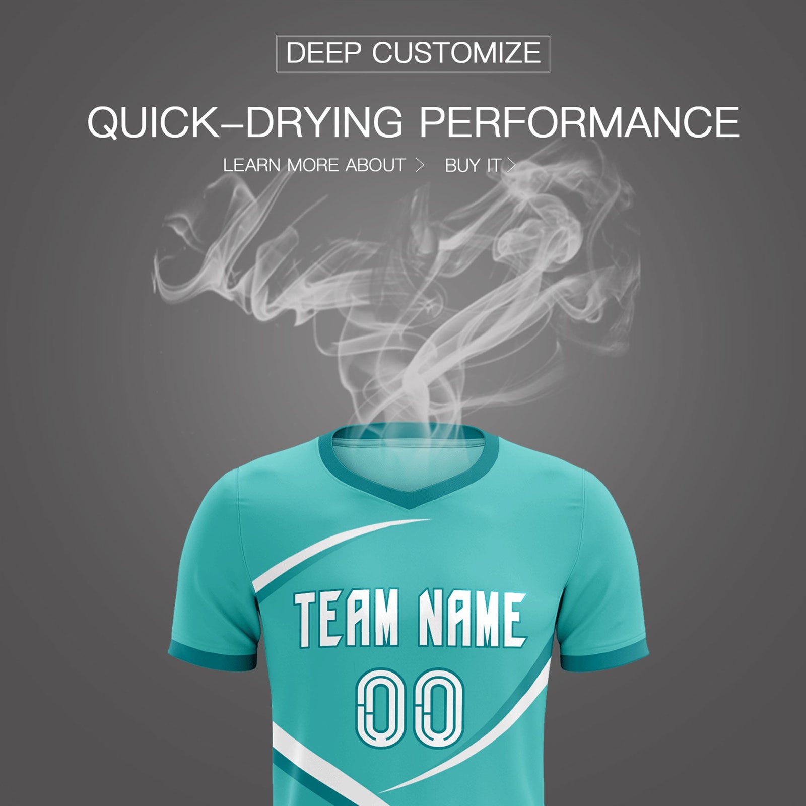 Custom Bright Green Aqua Color Block Training Uniform For Men Soccer Sets Jersey