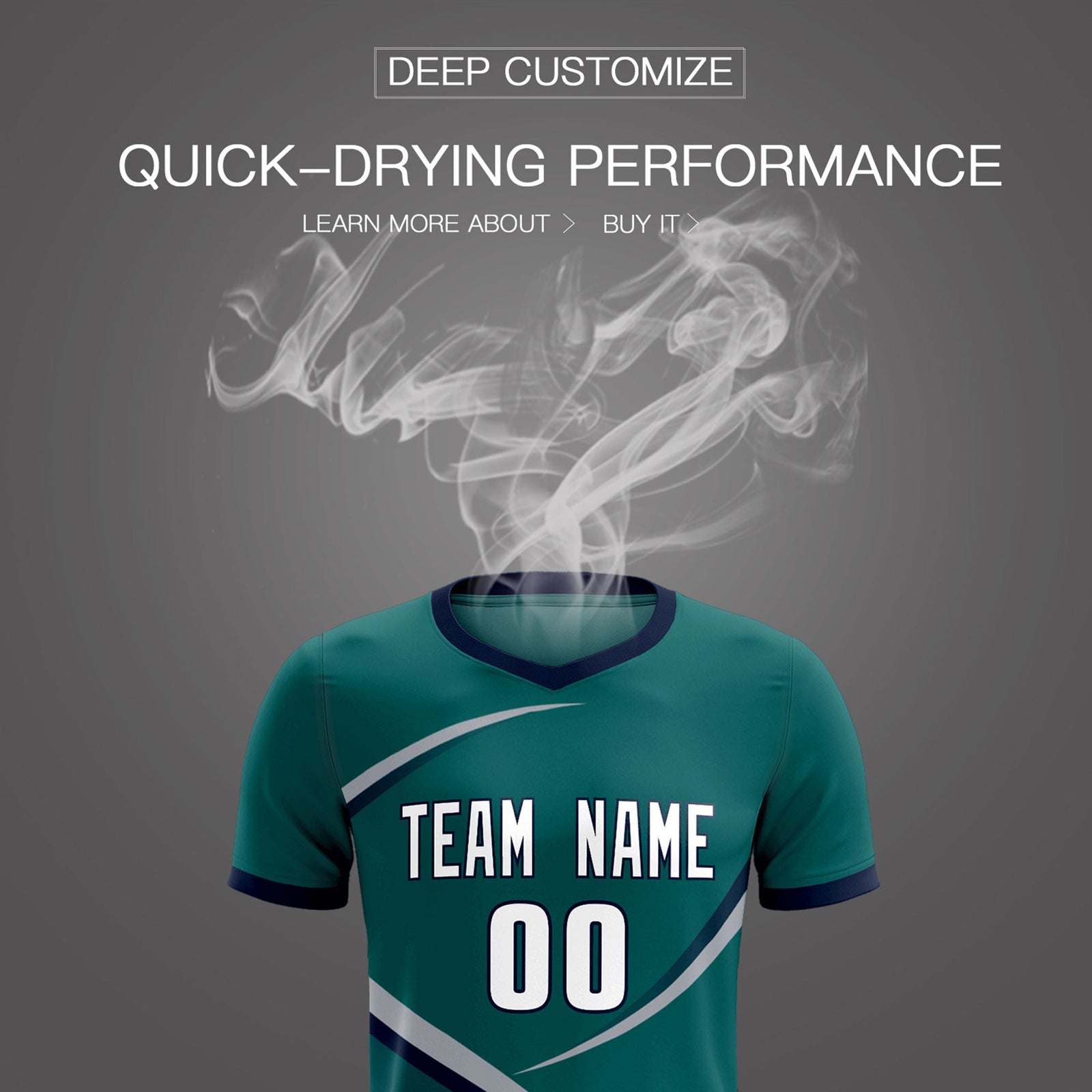 Custom Aqua Navy Color Block Training Uniform For Men Soccer Sets Jersey