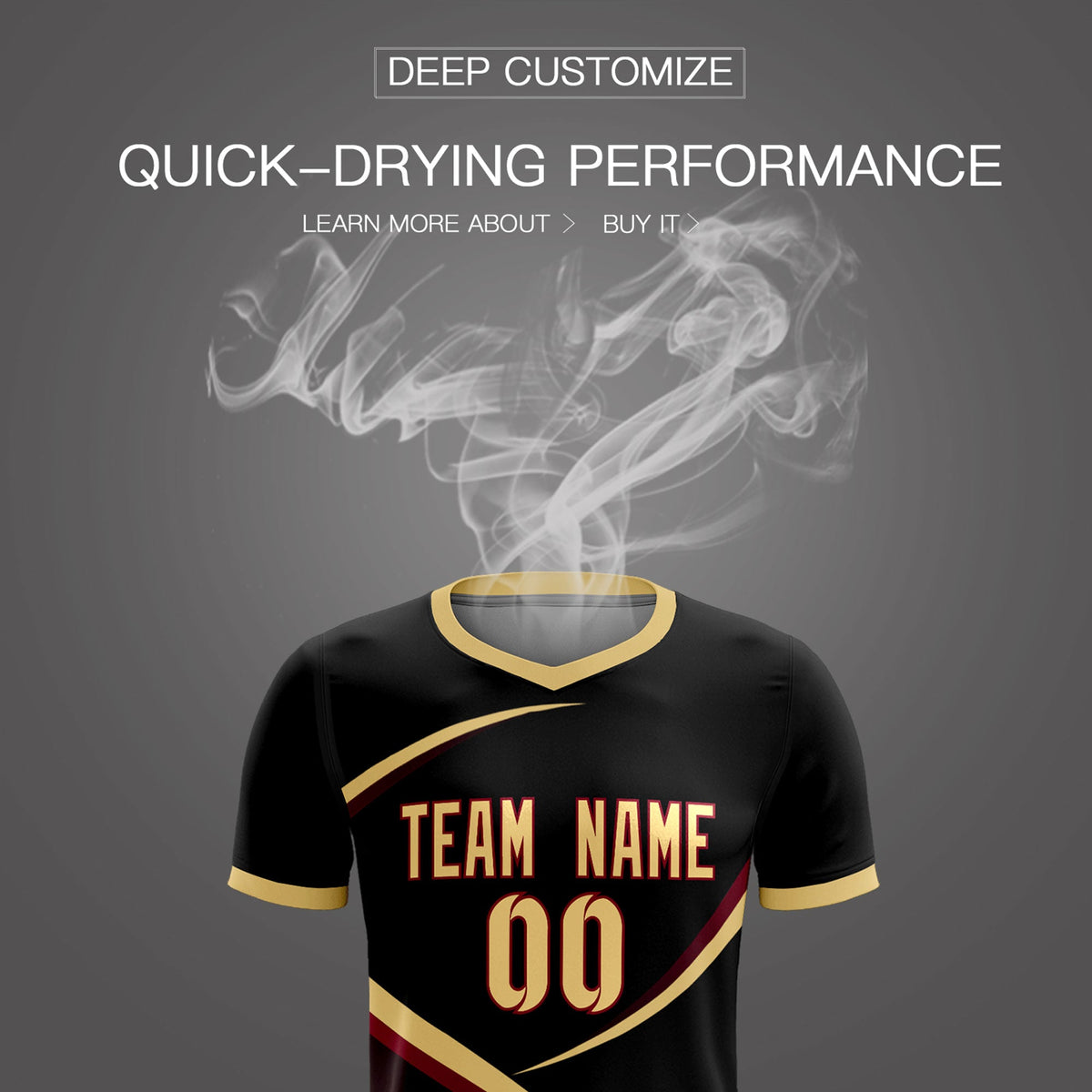 Custom Black Khaki Color Block Training Uniform For Men Soccer Sets Jersey