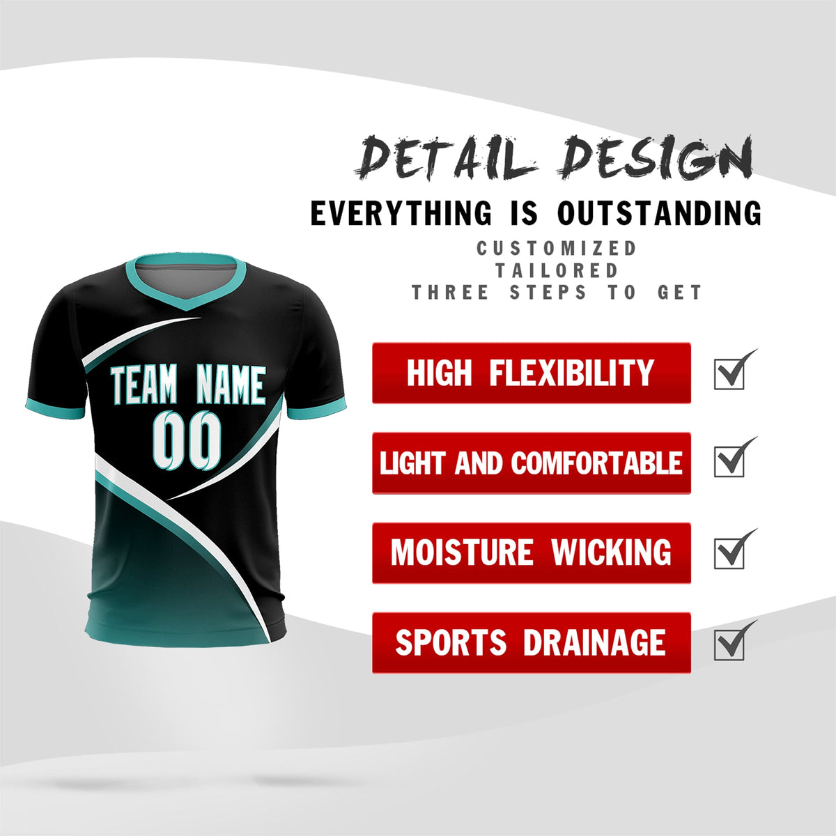 Custom Black Bright Green Color Block Training Uniform For Men Soccer Sets Jersey