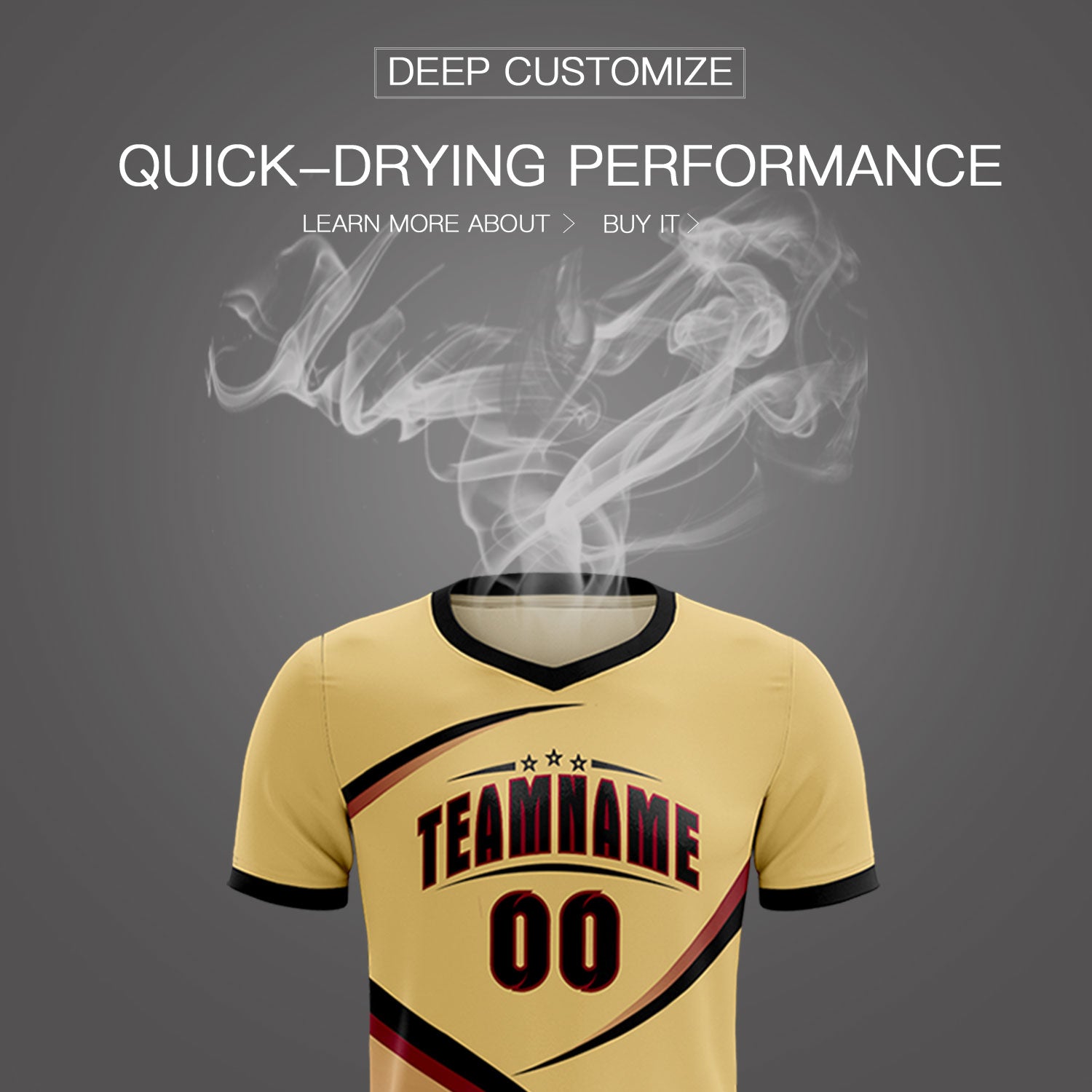 Custom Khaki Black Color Block Training Uniform For Men Soccer Sets Jersey