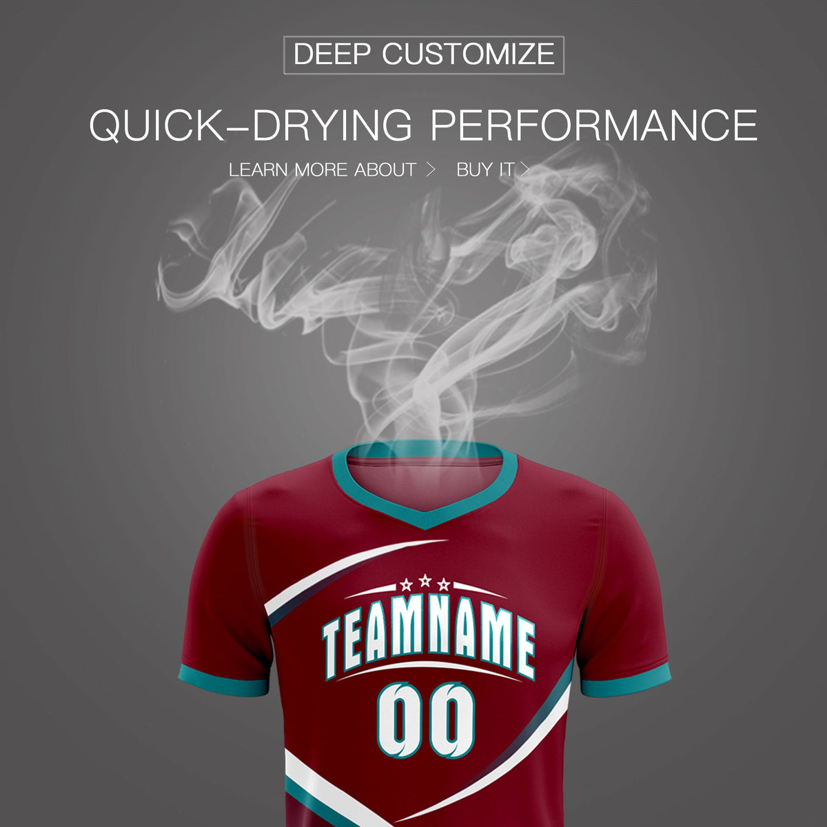 Custom Crimson Aqua Color Block Training Uniform For Men Soccer Sets Jersey
