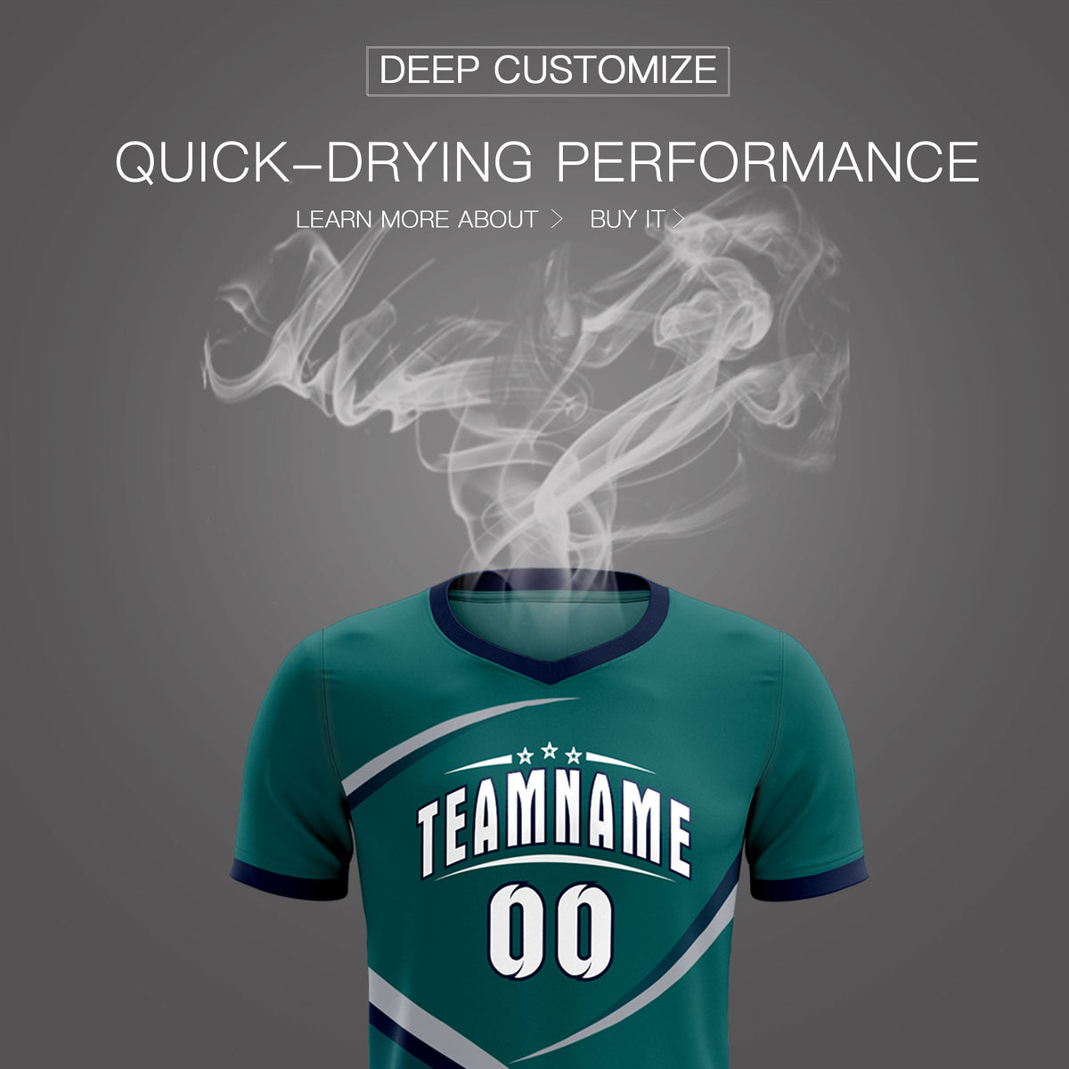 Custom Aqua Navy Color Block Training Uniform For Men Soccer Sets Jersey