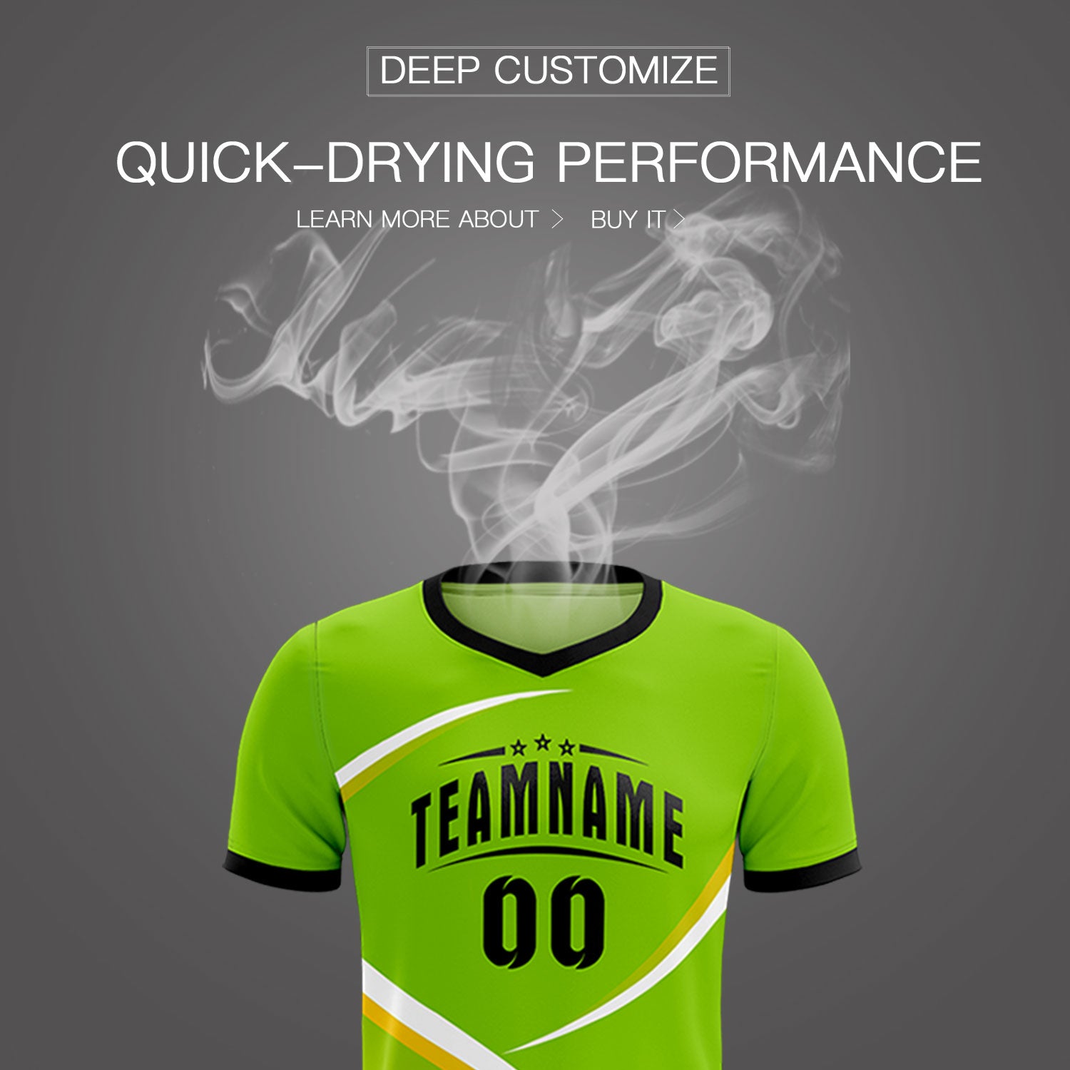 Custom Neon Green Black Color Block Training Uniform For Men Soccer Sets Jersey