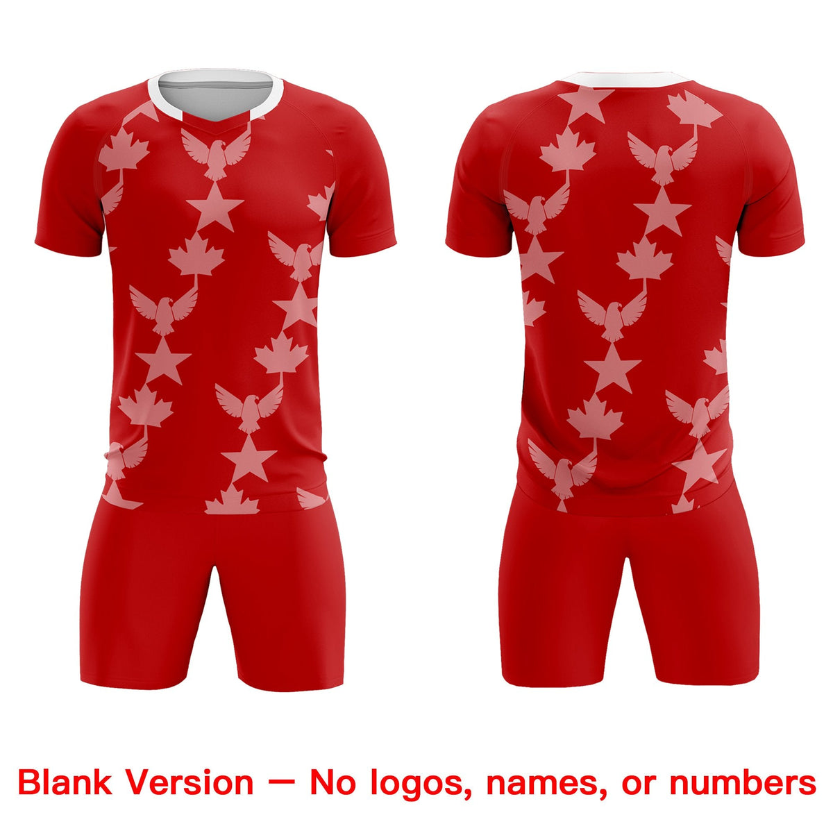 Custom Red World Cup Inspired Breathable&amp;Quick-Drying Training Uniform Graffiti Pattern Soccer Sets Jersey
