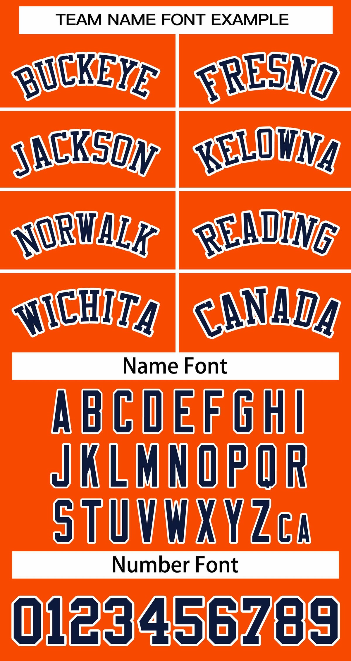Custom Orange Navy White Classic Style Baseball Jersey for Women