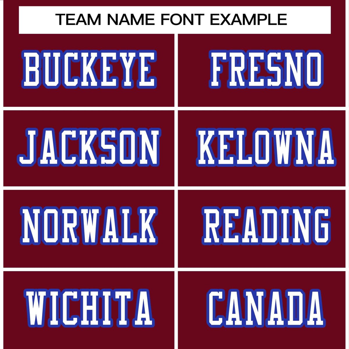 Custom Burgundy White-Royal Classic Style Authentic Football Jersey