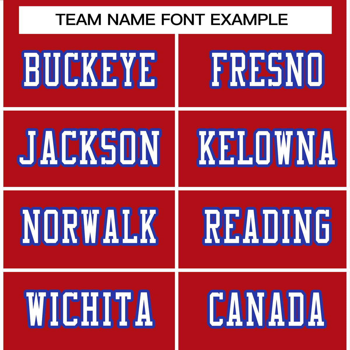 Custom Red White-Royal Classic Style Authentic Football Jersey