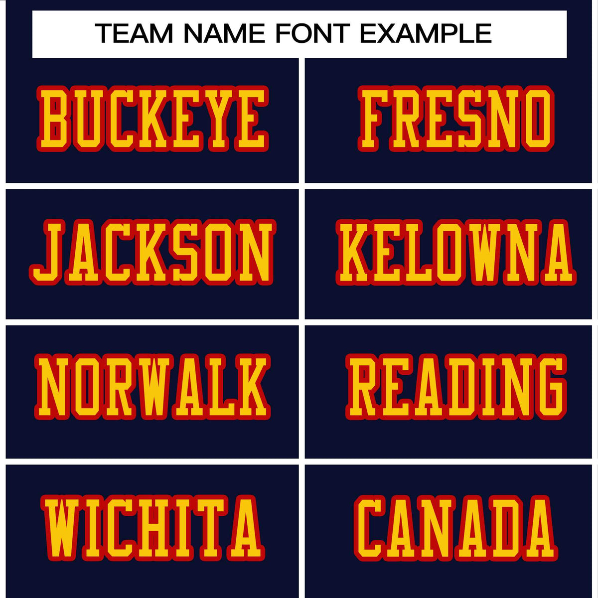 Custom Navy Gold-Red Classic Style Authentic Football Jersey